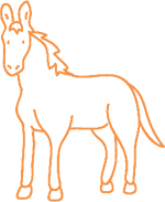 馬のイラスト